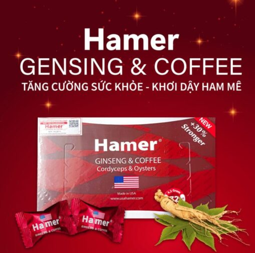 Kẹo Sâm Hamer Mỹ
