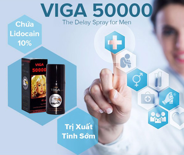 Chai xịt Viga 50000 Strong Đức